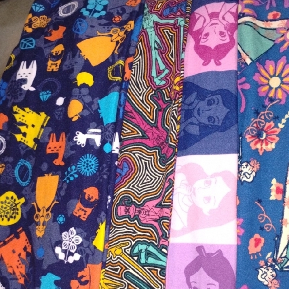 LuLaRoe Women's Patterned Leggings - Multicolor